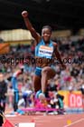 Kimberly Williams in the womens triple jump at the Sainsbury's Birmingham Grand Prix. Photos: David T. Hewitson/Sports for All Pics